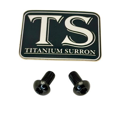 Titanium Surron LBX Motor Cover Bolts — E-Moto