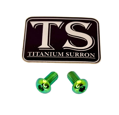 Titanium Surron LBX Motor Cover Bolts — E-Moto