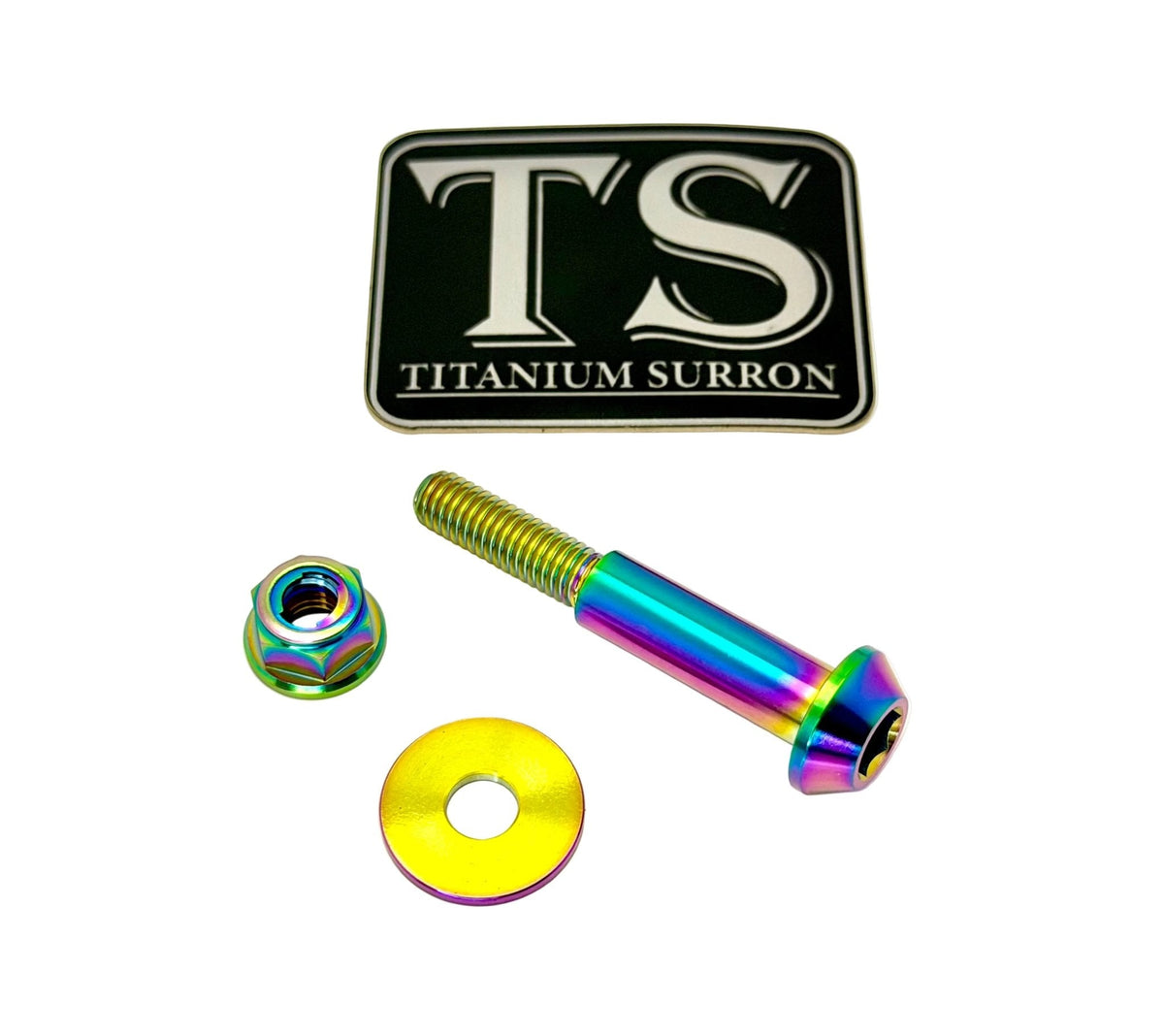 Titanium Surron Ultra Bee Brake Lever Pivot Bolt