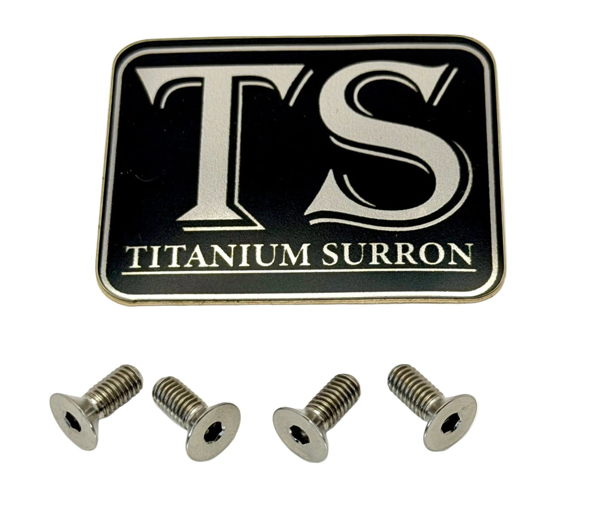 Titanium Surron Ultra Bee Brake Reservoir Cap Bolts