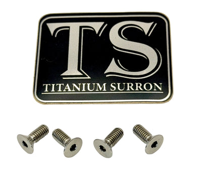 Titanium Surron Ultra Bee Brake Reservoir Cap Bolts