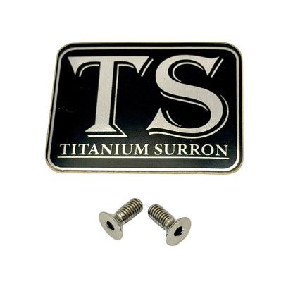 Titanium Surron Ultra Bee Brake Reservoir Cap Bolts