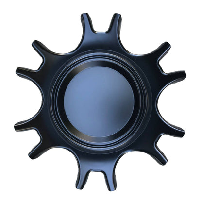 Wheels Center Caps for TR4 Matte Black C-1539 Fit TR4 17"x8 17"x9 Satin Black Wheel (Replacement Blank Center Cap)