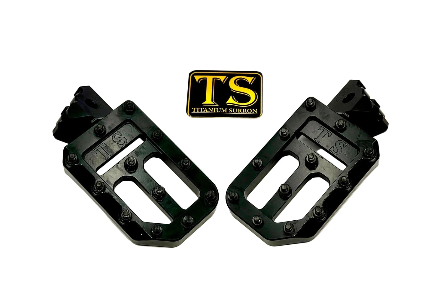 TS Custom Foot Pegs w/ Titanium Grips for Talaria and Altis