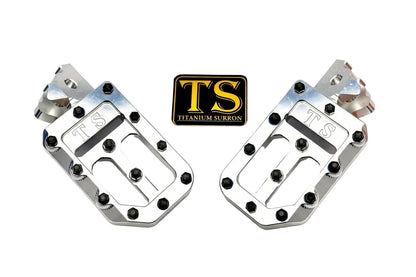 TS Custom Foot Pegs w/ Titanium Grips for Talaria and Altis