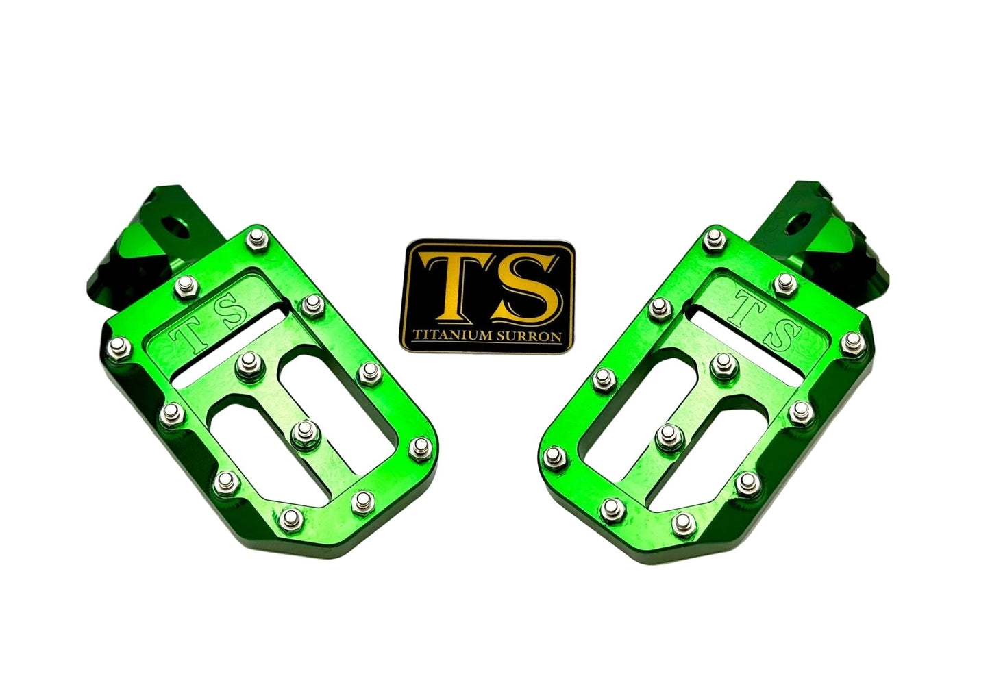 TS Custom Foot Pegs w/ Titanium Grips for Talaria and Altis