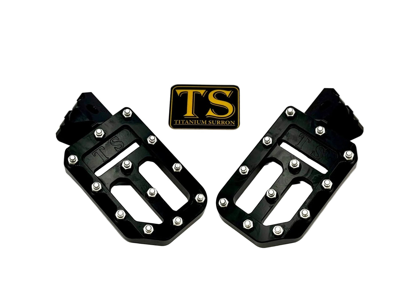 TS Custom Foot Pegs w/ Titanium Grips for Talaria and Altis