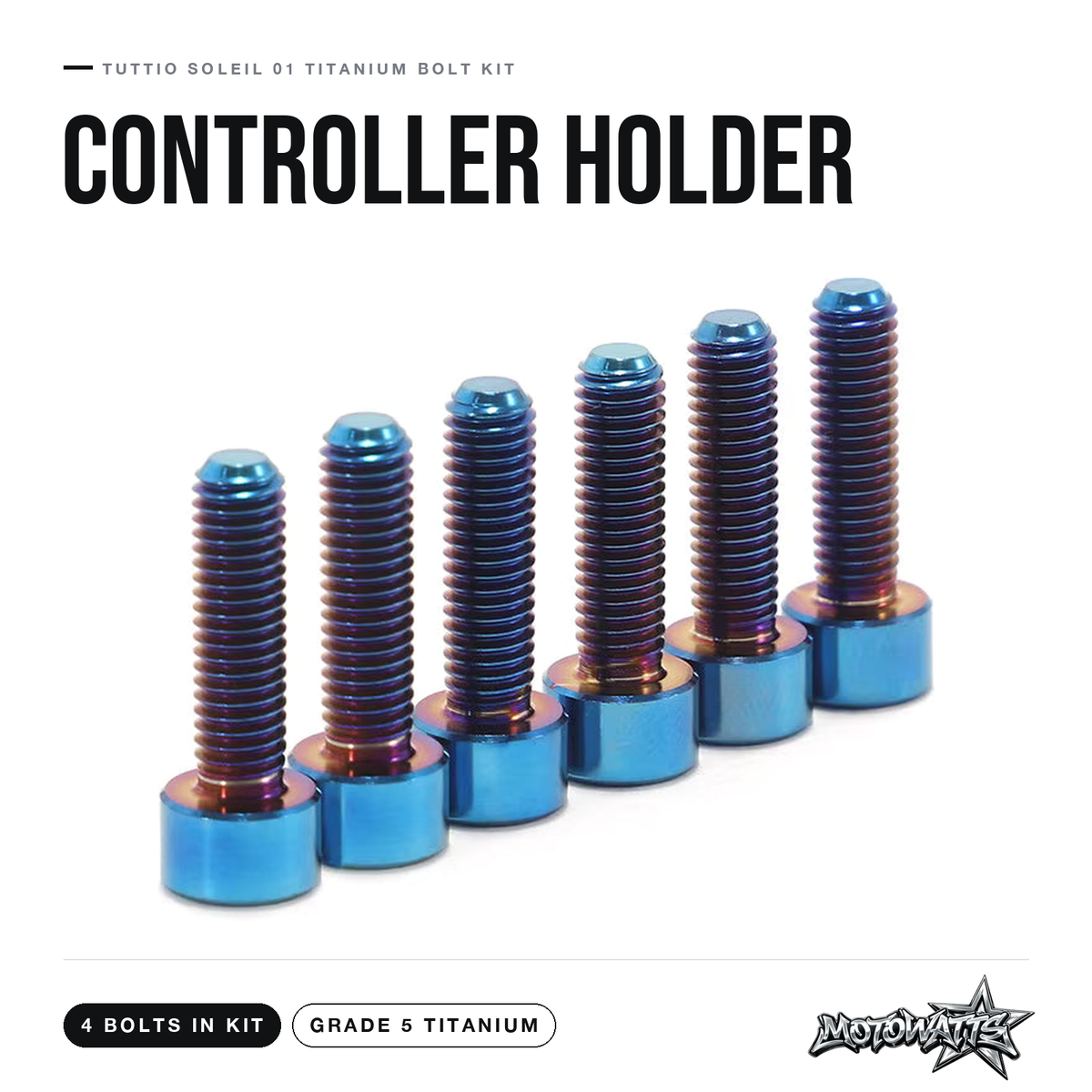 Tuttio Soleil 01 Full Titanium Bolt Kit