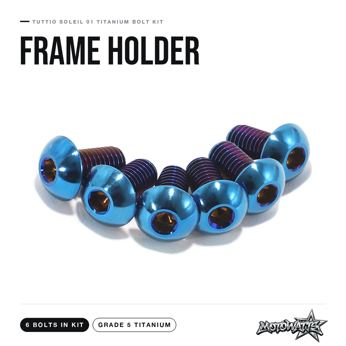 Tuttio Soleil 01 Full Titanium Bolt Kit