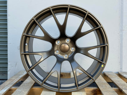SR5 20x11 5x115 ET-2.5 +71.5 Matte Bronze - Widebody
