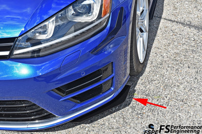 Volkswagen MK7 (2015-2017) Golf R Front Spats (sold as a pair)