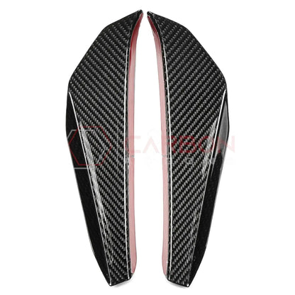 C8 Z06/ERay Corvette Carbon Fiber Upper Canards