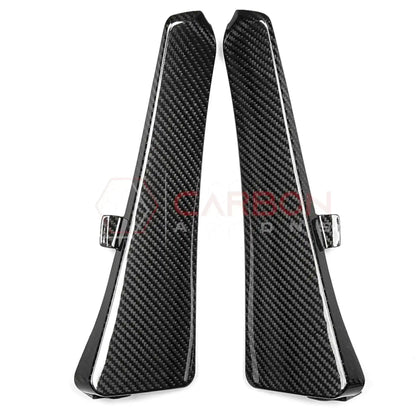 C8 Corvette Z06 & E-Ray 2022-20256 Extended Splash Guards | 4pcs Real Carbon Fiber Mud Flaps Set