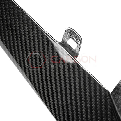 C8 Corvette Z06 Real Carbon Fiber Front Bumper Grille Trims | Cover or Direct Replacement (2023+)