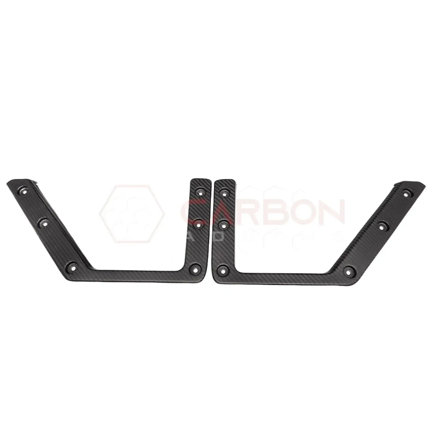 Real Carbon Fiber Front Door Storage Pocket Net  Frame For 2021–2025 Ford Bronco | Direct Replacement