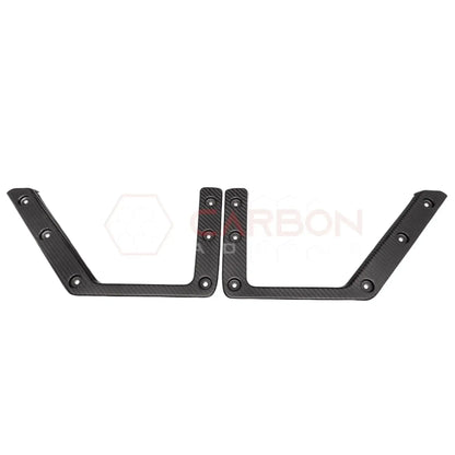 Real Carbon Fiber Front Door Storage Pocket Net  Frame For 2021–2025 Ford Bronco | Direct Replacement