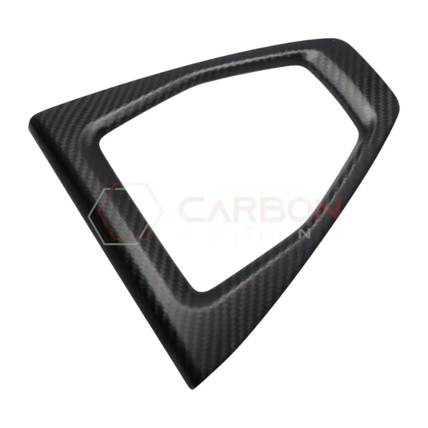 Real Carbon Fiber Gear Shifter Trim Cover for 2024+ Ford Mustang