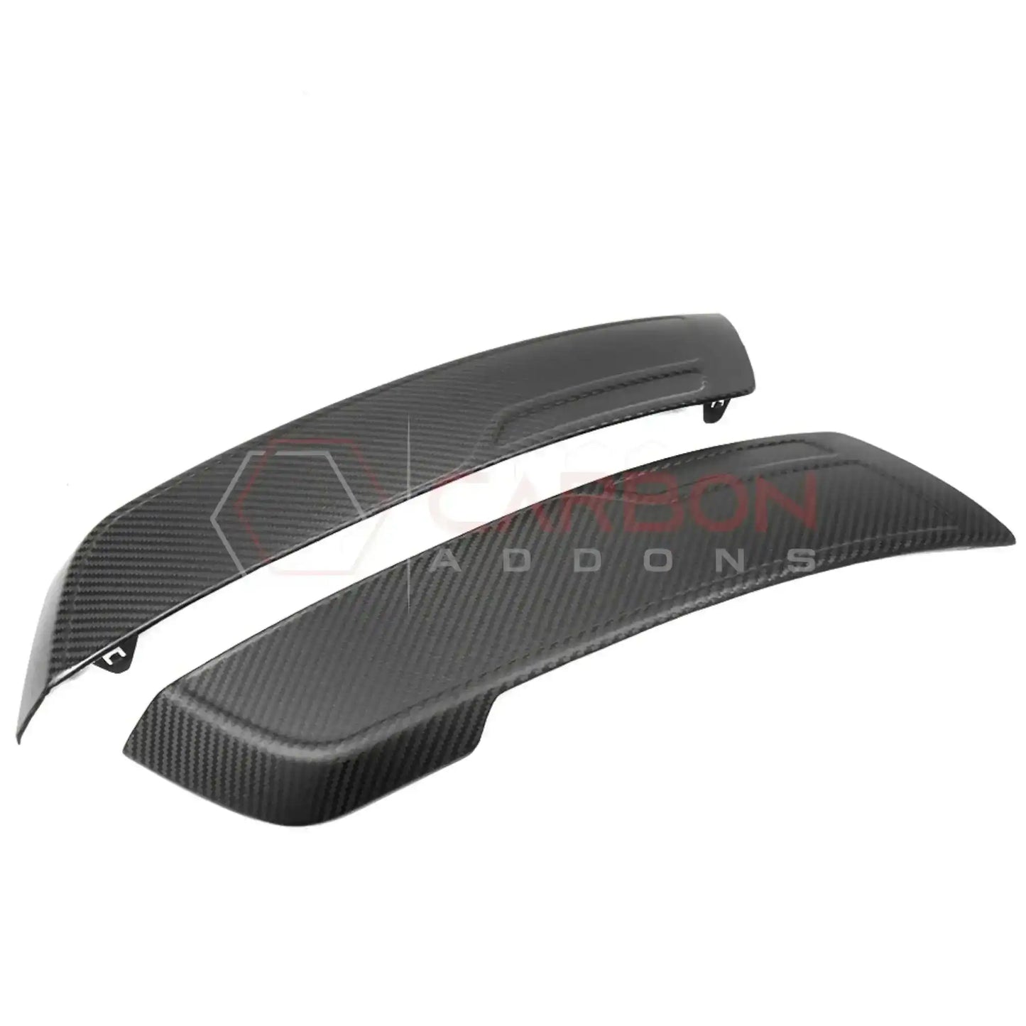 Real Carbon Fiber Rear Wheel Fender Flare Trim Insert For 2021–2024 Ford Bronco Raptor