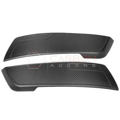 Real Carbon Fiber Rear Wheel Fender Flare Trim Insert For 2021–2024 Ford Bronco Raptor