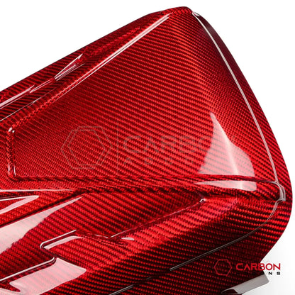 C8 Corvette Stingray Carbon Fiber Engine Cover | Direct OEM Replacement (2020–2026)