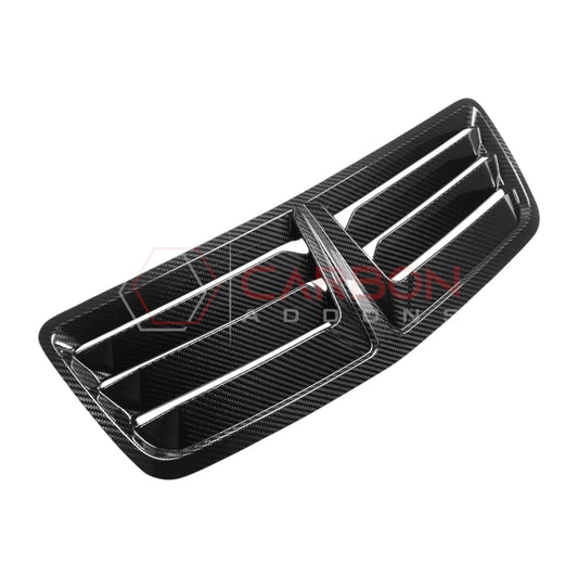 2024+ S650 Mustang Real Carbon Fiber Hood Vent | Direct Replacement