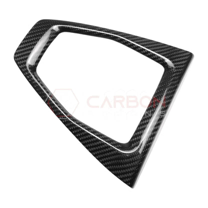 Real Carbon Fiber Gear Shifter Trim Cover for 2024+ Ford Mustang