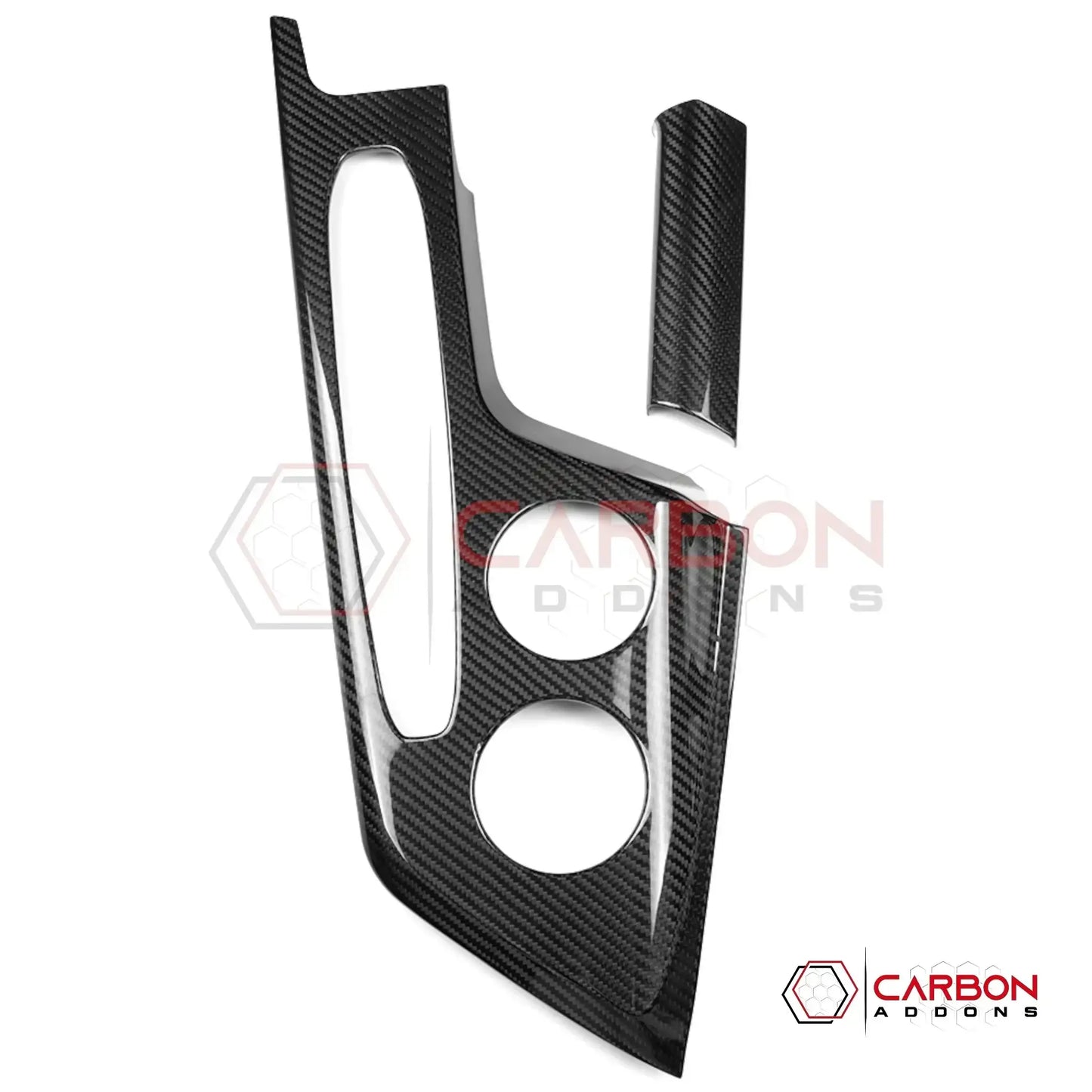 2026+ C8 Corvette Real Carbon Fiber Center Console Cover | Interior Upgrade