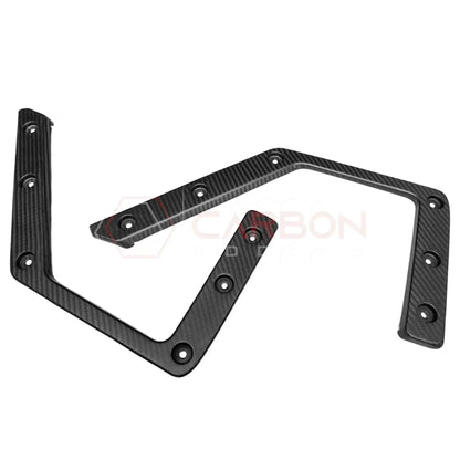 Real Carbon Fiber Front Door Storage Pocket Net  Frame For 2021–2025 Ford Bronco | Direct Replacement