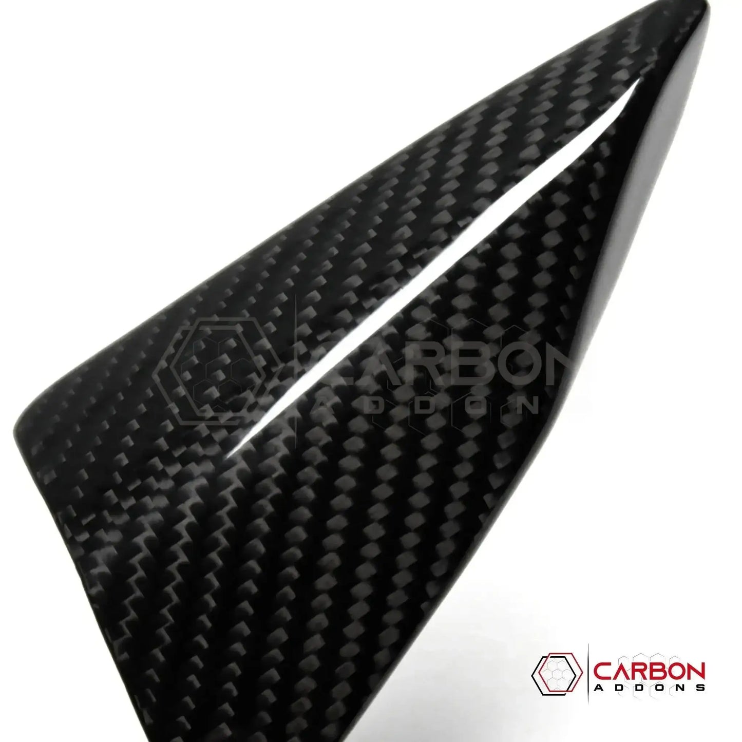 C8 Corvette Real Carbon Fiber Door Window A-Pillar Triangle Trim Covers | Interior Upgrade (2020–2026)