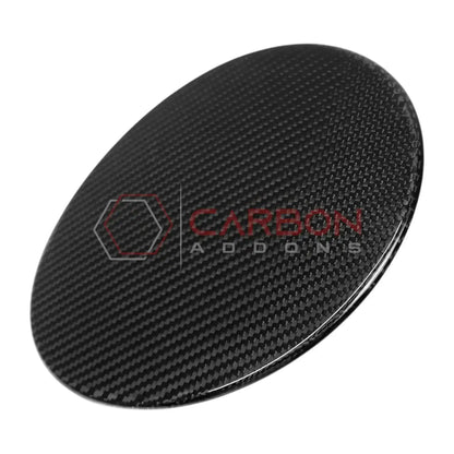 Real Carbon Fiber Fuel Door Cover for 2024+ Ford Mustang