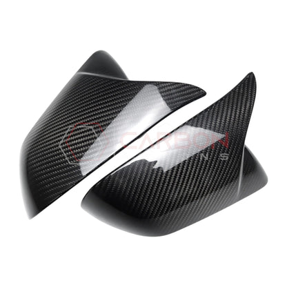 2024+ S650 Mustang M Style Carbon Fiber Exterior Side Mirror Cover