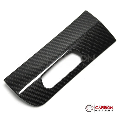C8 Corvette Real Carbon Fiber HUD Button Control Trim Cover | Interior Upgrade (2020–2026)