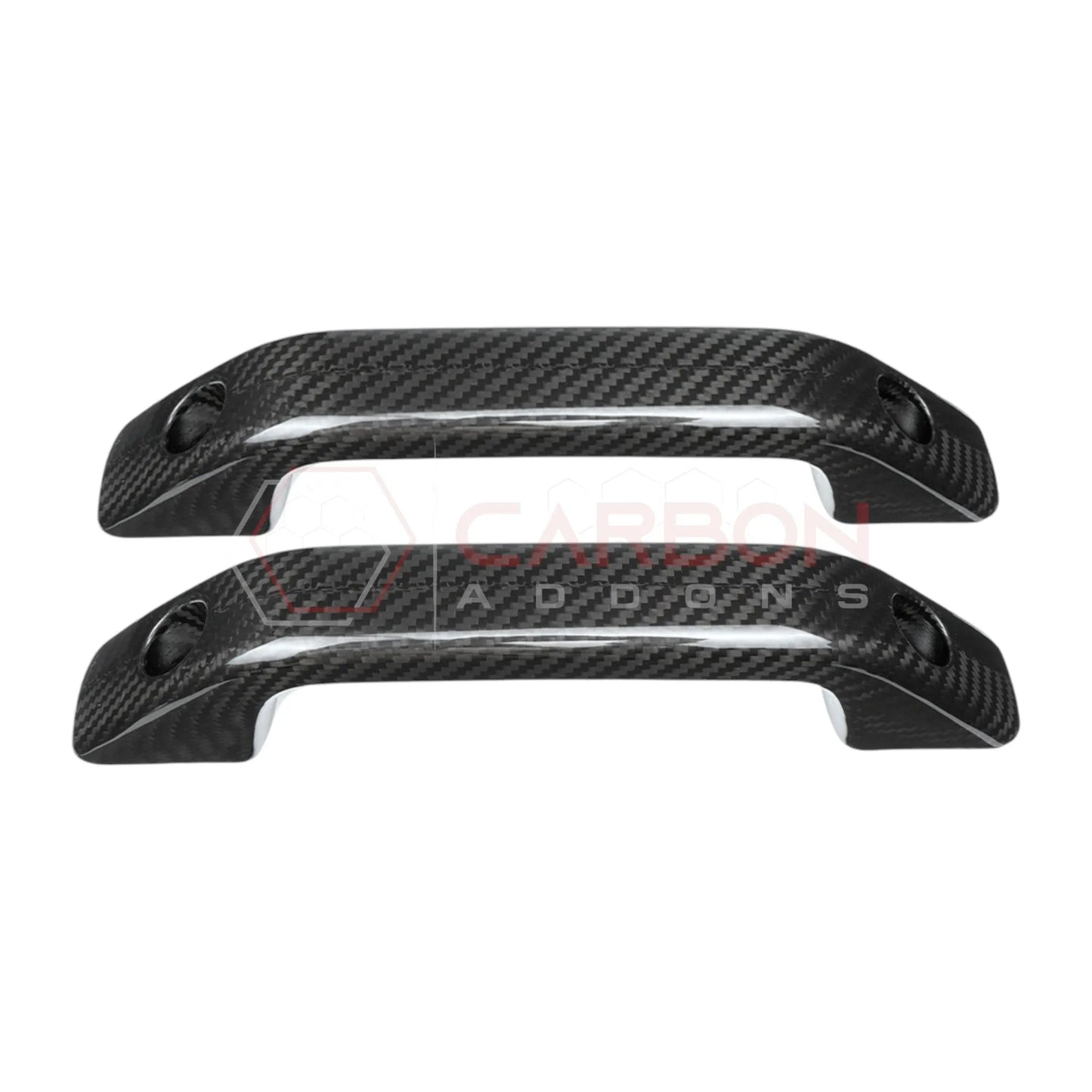 2021+ Bronco Real Carbon Fiber Pillar Grab Handles | Direct Replacement