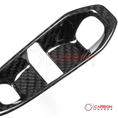 2026+ C8 Corvette Gear Selector Inner Frame Real Carbon Fiber Trim Cover