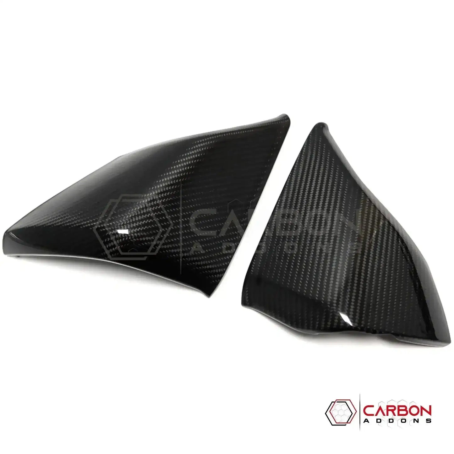 C8 Corvette Real Carbon Fiber Gauge Cluster Upper Dashboard HUD Side Covers | Interior Upgrade (2020–2026)
