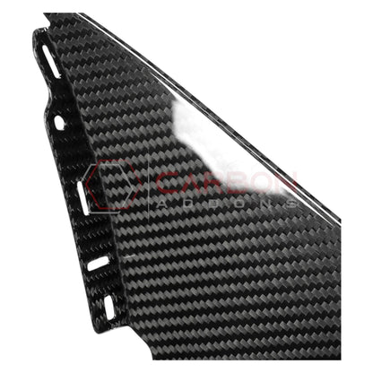 C8 Corvette Z06/ERay Carbon Fiber Side Scoop Boomerang Directly Replacement Trims