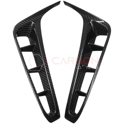 C8 Corvette Z06 Carbon Fiber Rear Bumper Side Vent Cover
