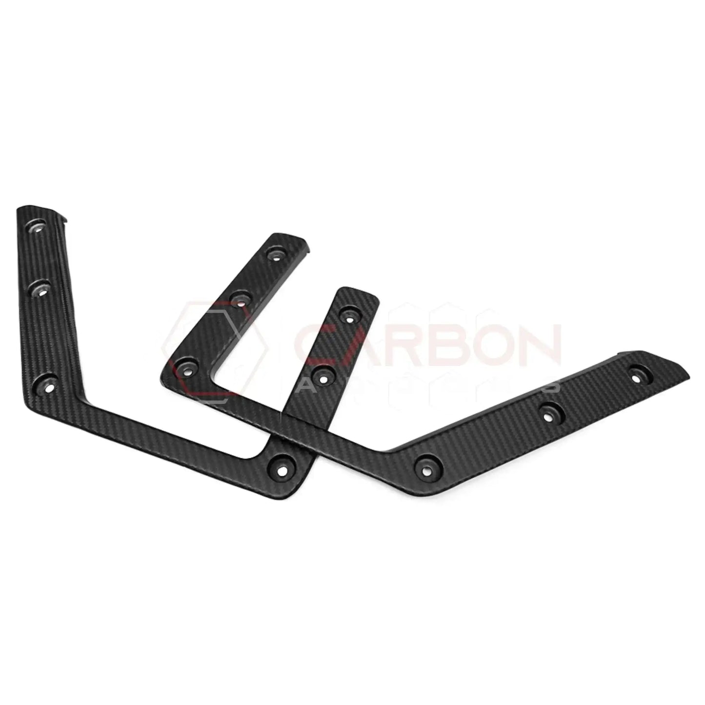 Real Carbon Fiber Front Door Storage Pocket Net  Frame For 2021–2025 Ford Bronco | Direct Replacement