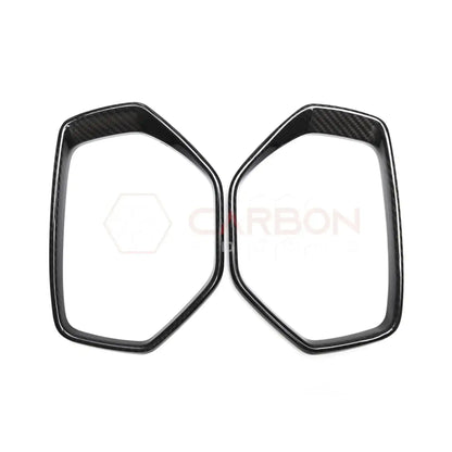 C8 Corvette Carbon Fiber Side Mirror Front Trim Cover (2020-2026)