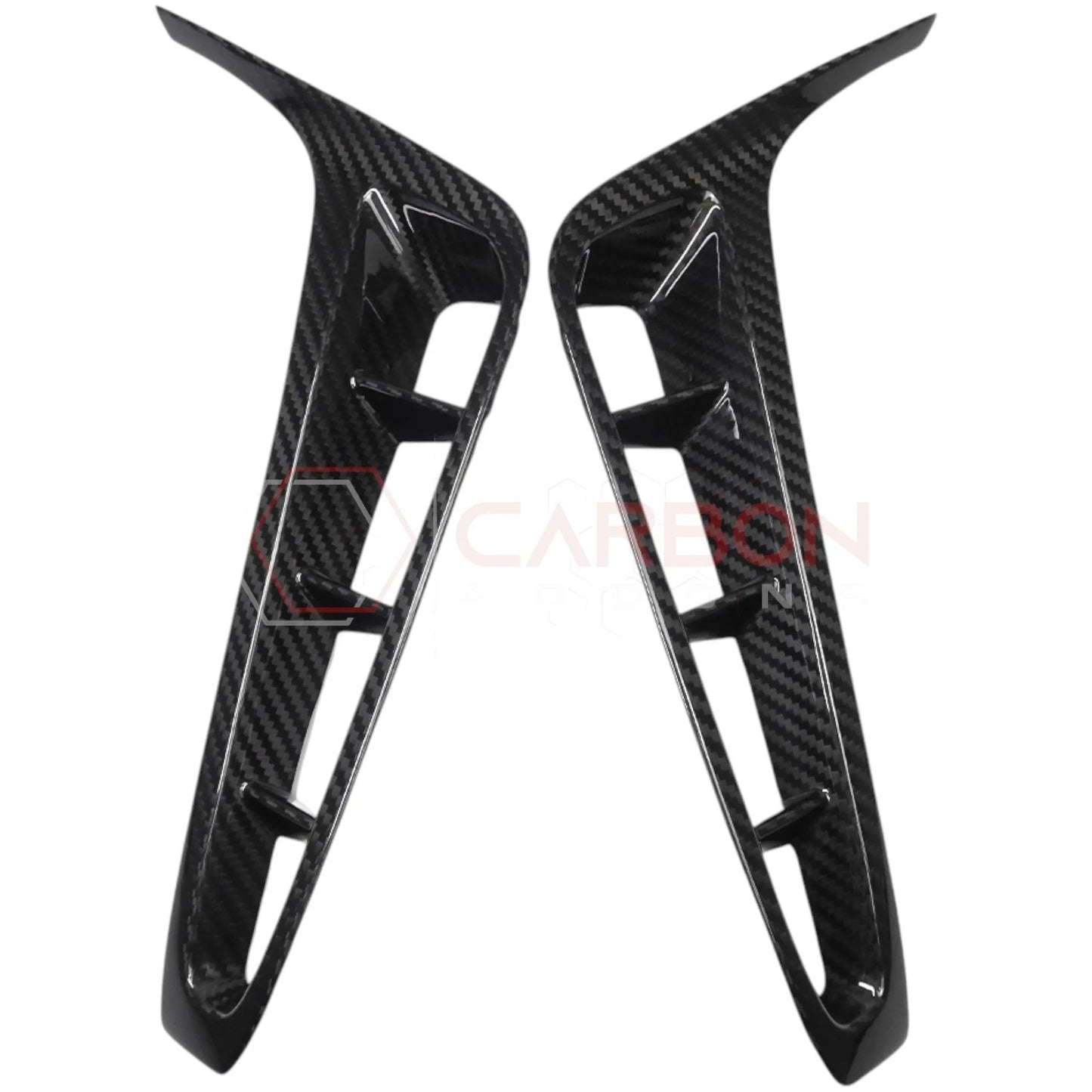 C8 Corvette Z06 Carbon Fiber Rear Bumper Side Vent Cover