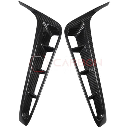C8 Corvette Z06 Carbon Fiber Rear Bumper Side Vent Cover