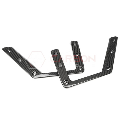 2021–2025 Ford Bronco Front Door Storage Pocket Net Carbon Fiber Frame | Direct Replacement