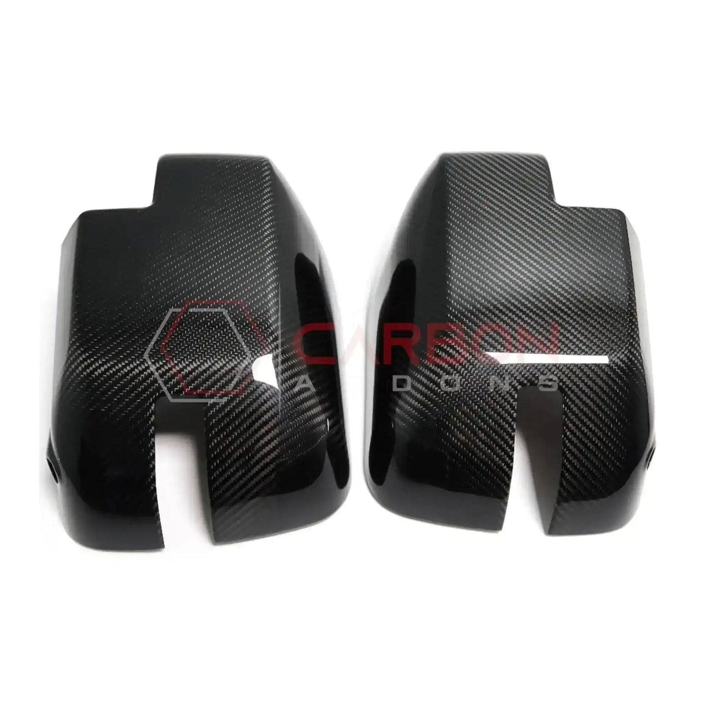 Real Carbon Fiber Mirror Cap Cover with Turn Signal For 2021+ Ford Bronco