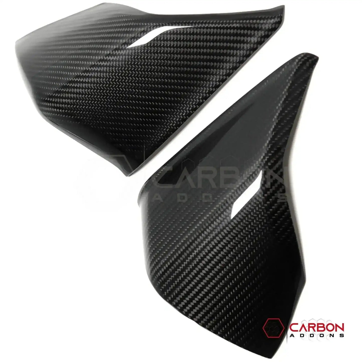 C8 Corvette Real Carbon Fiber Gauge Cluster Upper Dashboard HUD Side Covers | Interior Upgrade (2020–2026)