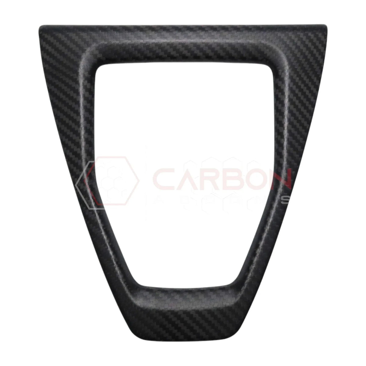 Real Carbon Fiber Gear Shifter Trim Cover for 2024+ Ford Mustang