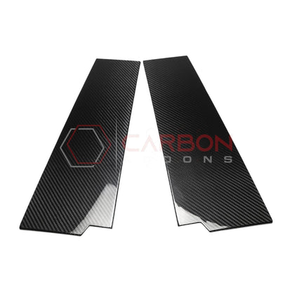 2021+ Bronco Real Carbon Fiber B-Pillar Trim Covers