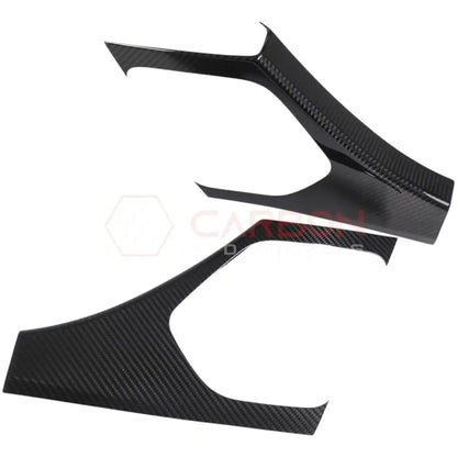 C8 Corvette Real Carbon Fiber Rear Door Sill Panel Covers