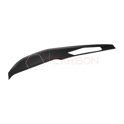 Real Carbon Fiber Dashboard Screen Surround Trim Cover for 2024+ Ford Mustang