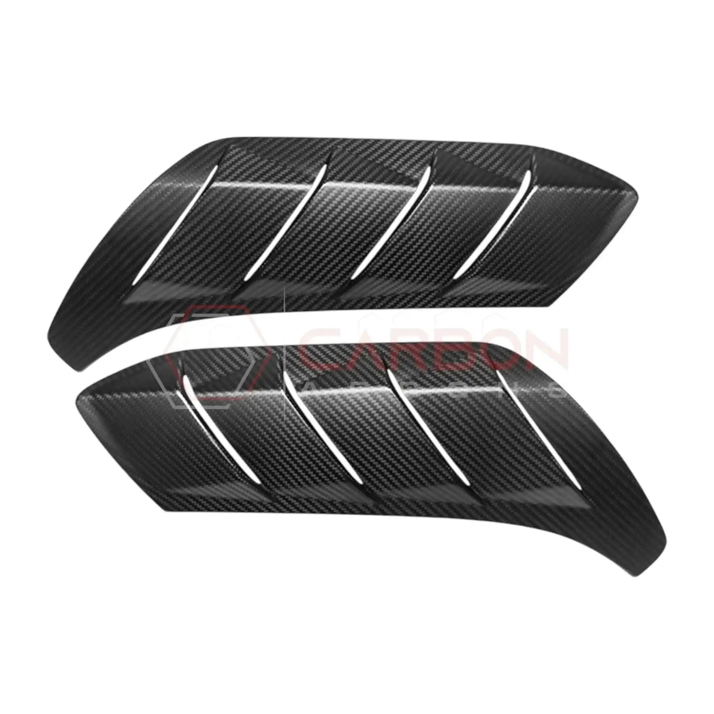 Real Carbon Fiber Fender Vent Trim Covers For 2021+ Bronco Raptor