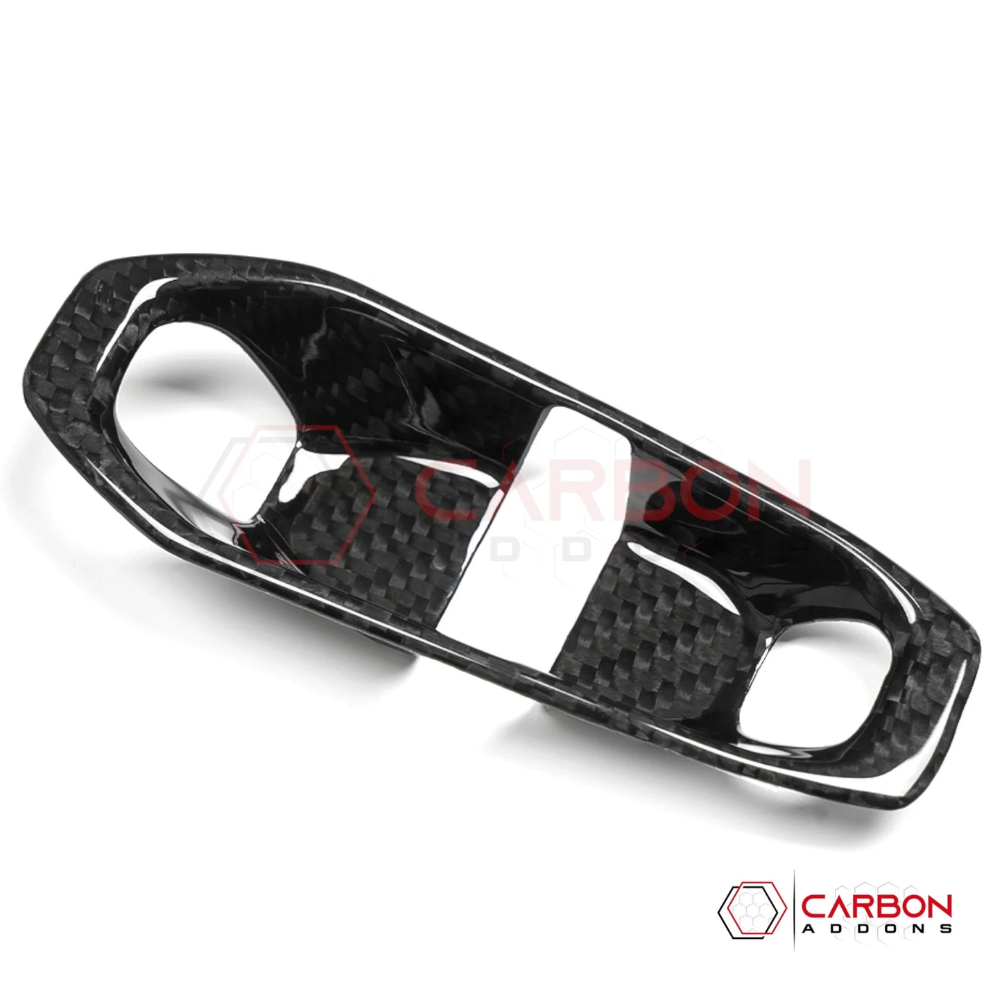 2026+ C8 Corvette Gear Selector Inner Frame Real Carbon Fiber Trim Cover